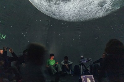 Pop-up Planetarium in der MINT-Region Vorderland/amKumma